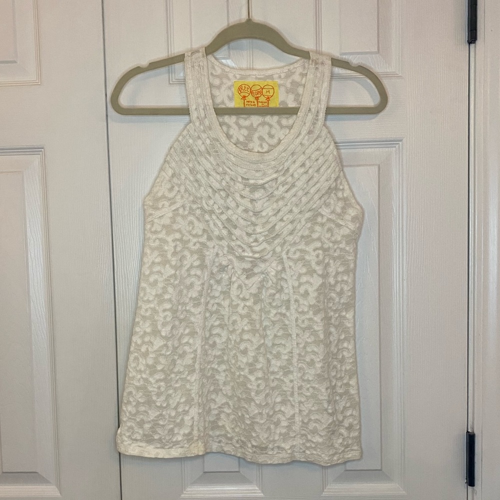 Free people lace tank